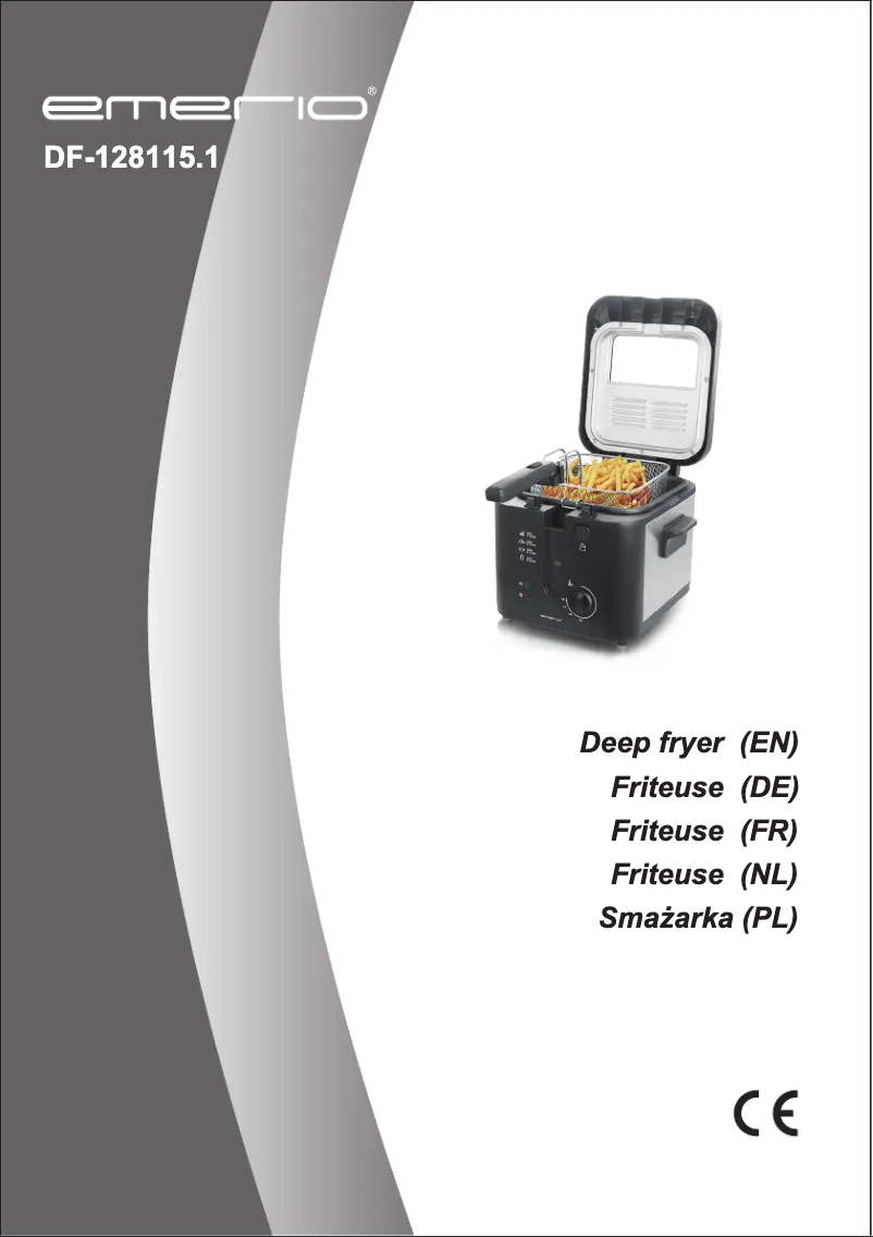 Page n°1 - Manuel utilisateur Emerio DF-128115