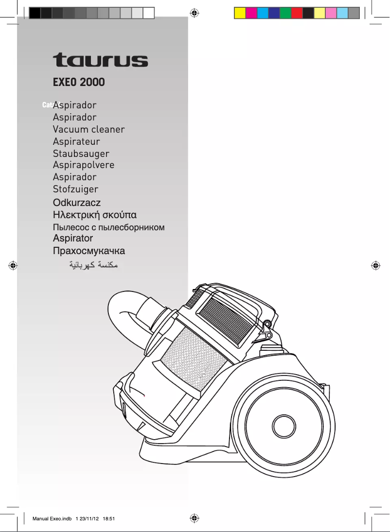 Image de la première page du manuel de l'appareil Exeo 2000