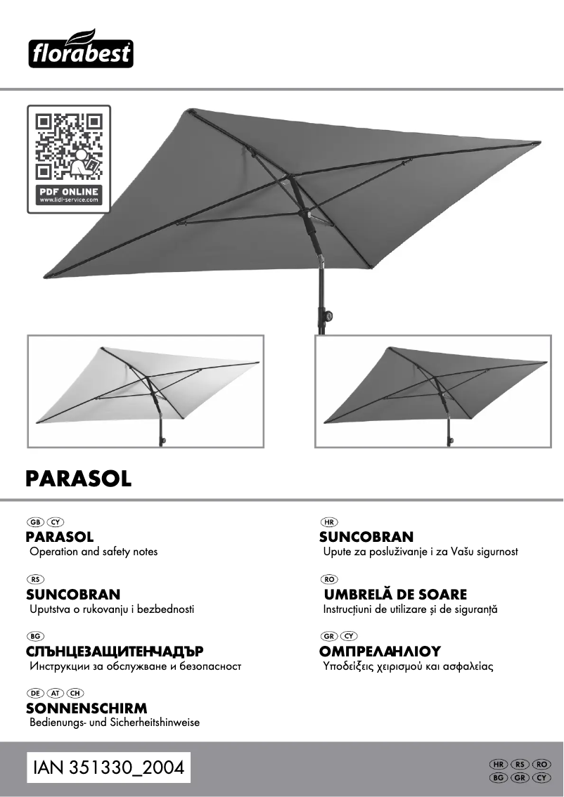 Página 1 del manual Manual de usuario Florabest IAN 292137