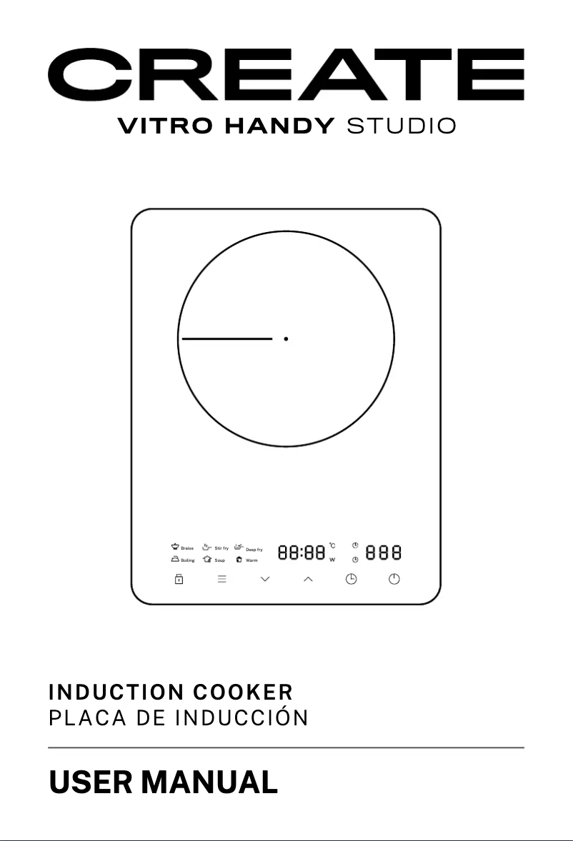 Page 1 de la notice Manuel utilisateur Create PRO-PIRAX