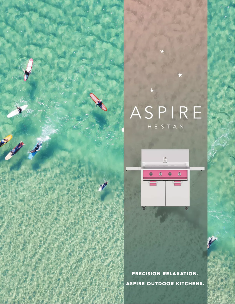 Page 1 de la notice Brochure Hestan Aspire 36