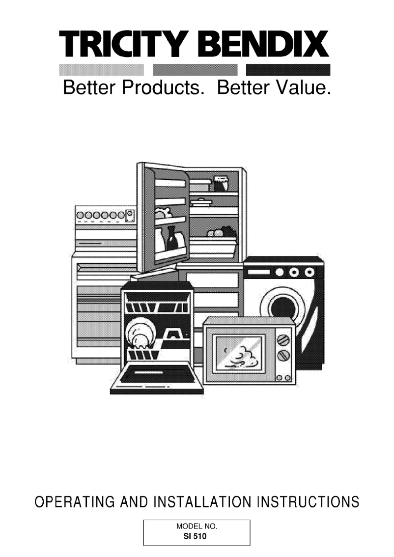 Image de la première page du manuel de l'appareil SI510B