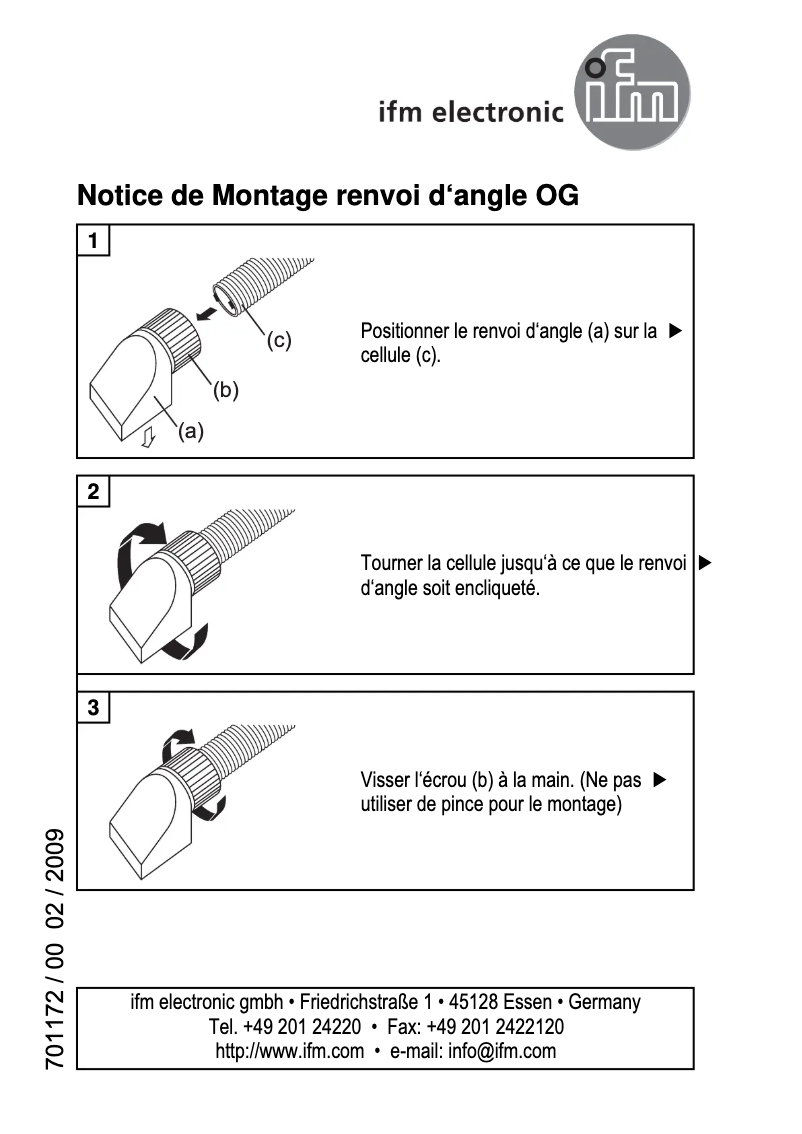 Image de la première page du manuel de l'appareil E20740
