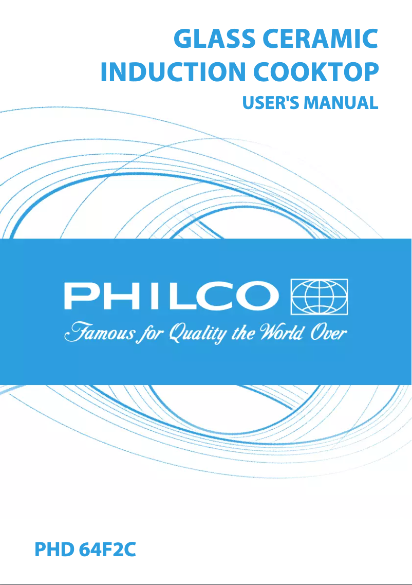 Page 1 de la notice Manuel utilisateur Philco PHD 64 F2C