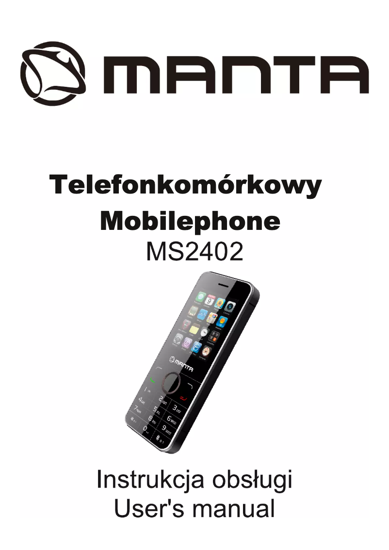 Page 1 de la notice Manuel utilisateur Manta MS2402