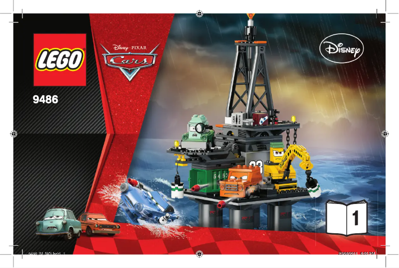 Page n°1 - Manuel utilisateur Lego Oil Rig Escape