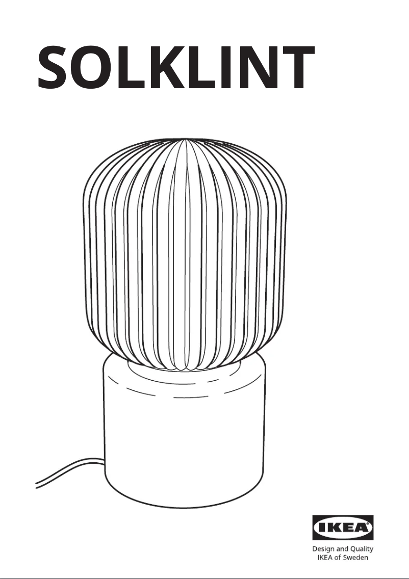 Image de la première page du manuel de l'appareil SOLKLINT 704.642.75