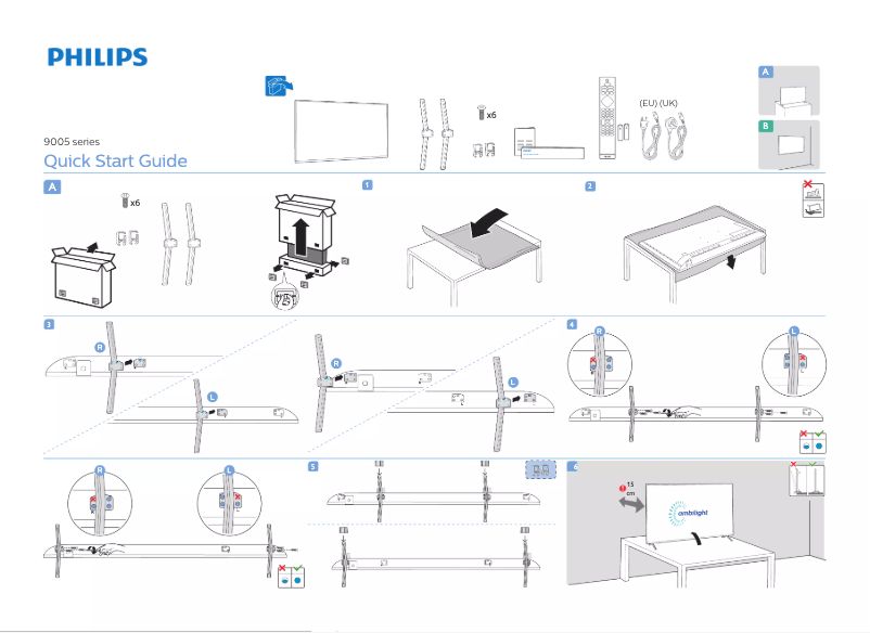 Imagen de la primera página del manual del dispositivo 70PUS9005