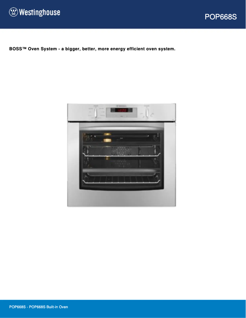 Image de la première page du manuel de l'appareil POP668S