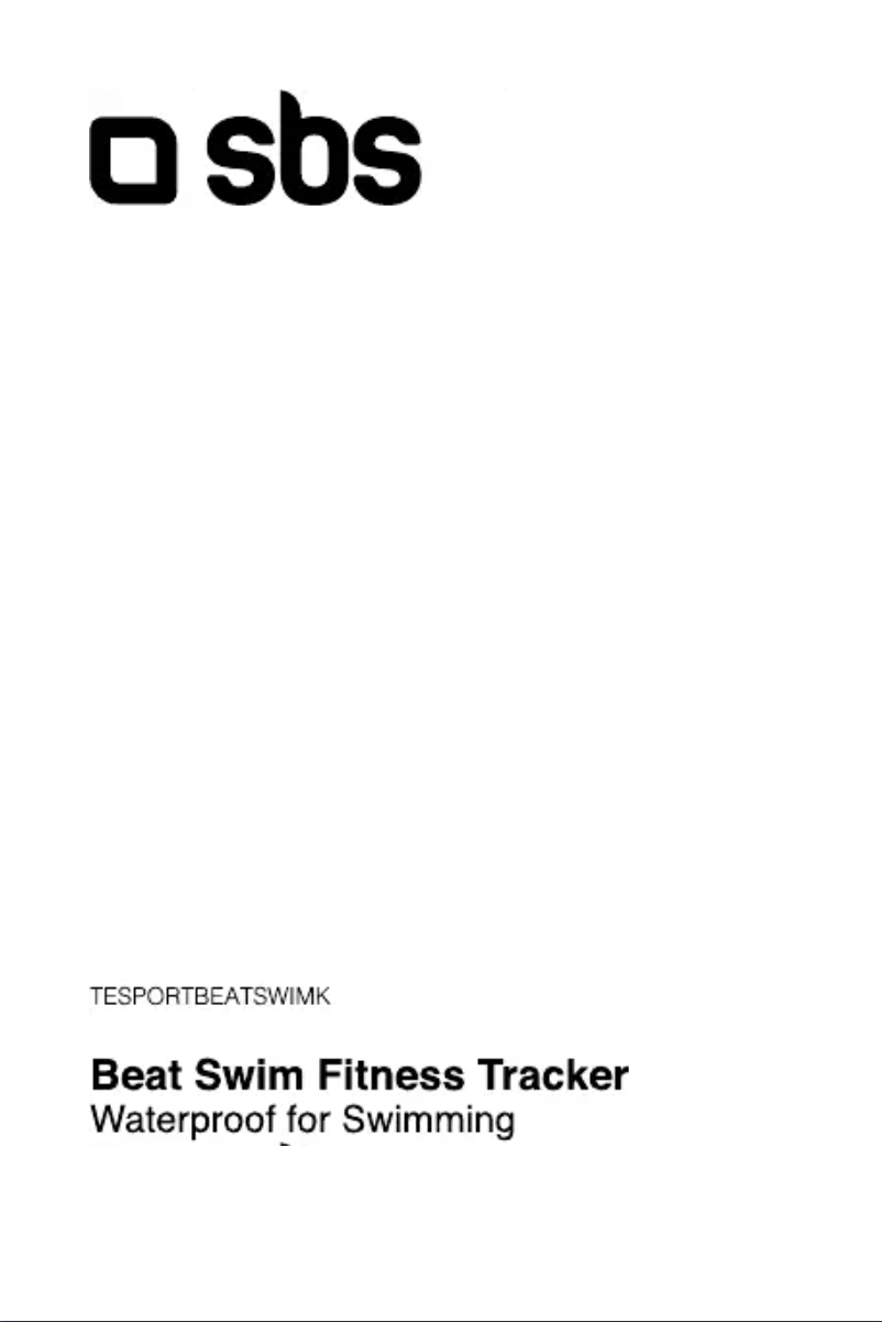 Image de la première page du manuel de l'appareil Beat Swim