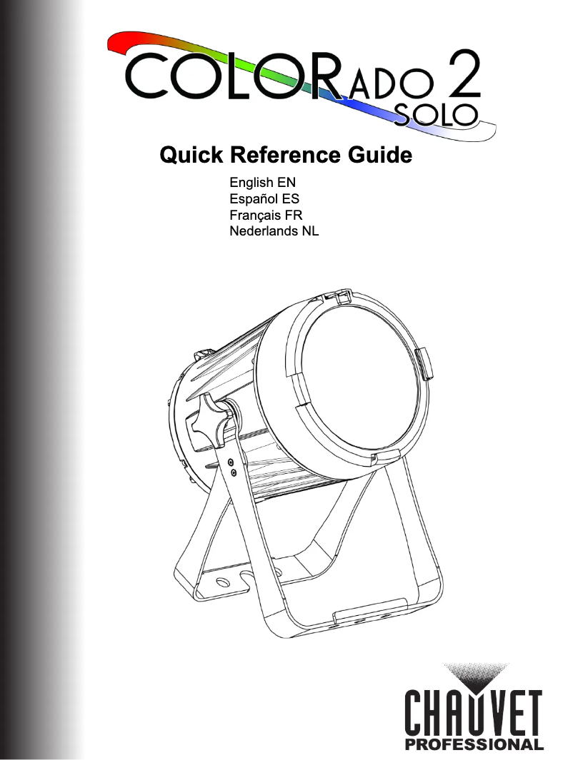Image de la première page du manuel de l'appareil COLORado 2 Solo