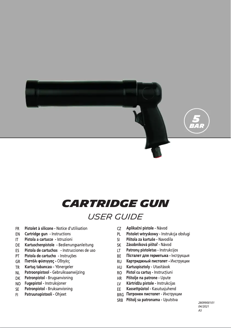 Page 1 de la notice Manuel utilisateur Abac G-570