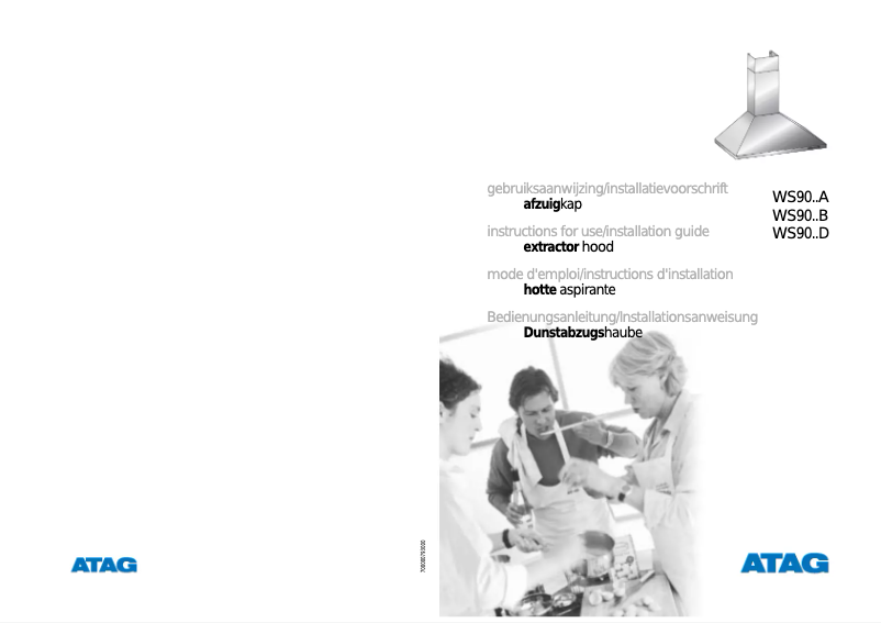 Page 1 de la notice Manuel utilisateur Atag WS9011DM