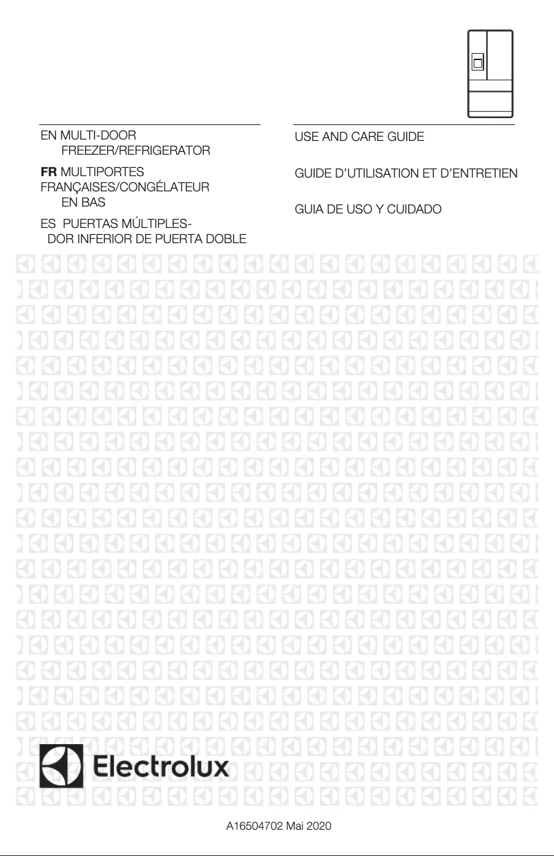 Page 1 de la notice Manuel utilisateur Electrolux ERMC2295AS