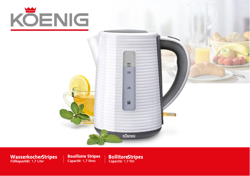 Page 1 de la notice Manuel utilisateur Koenig B02138