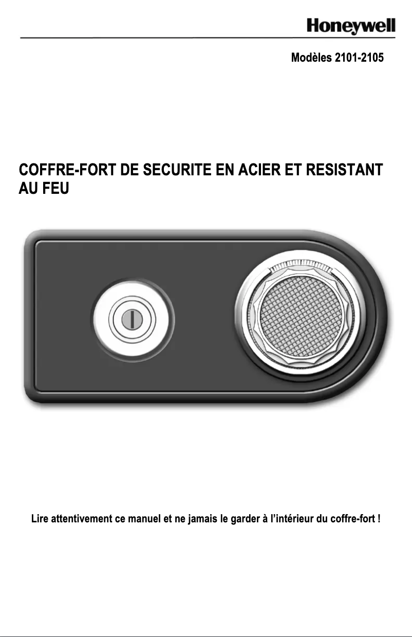 Image de la première page du manuel de l'appareil 2103