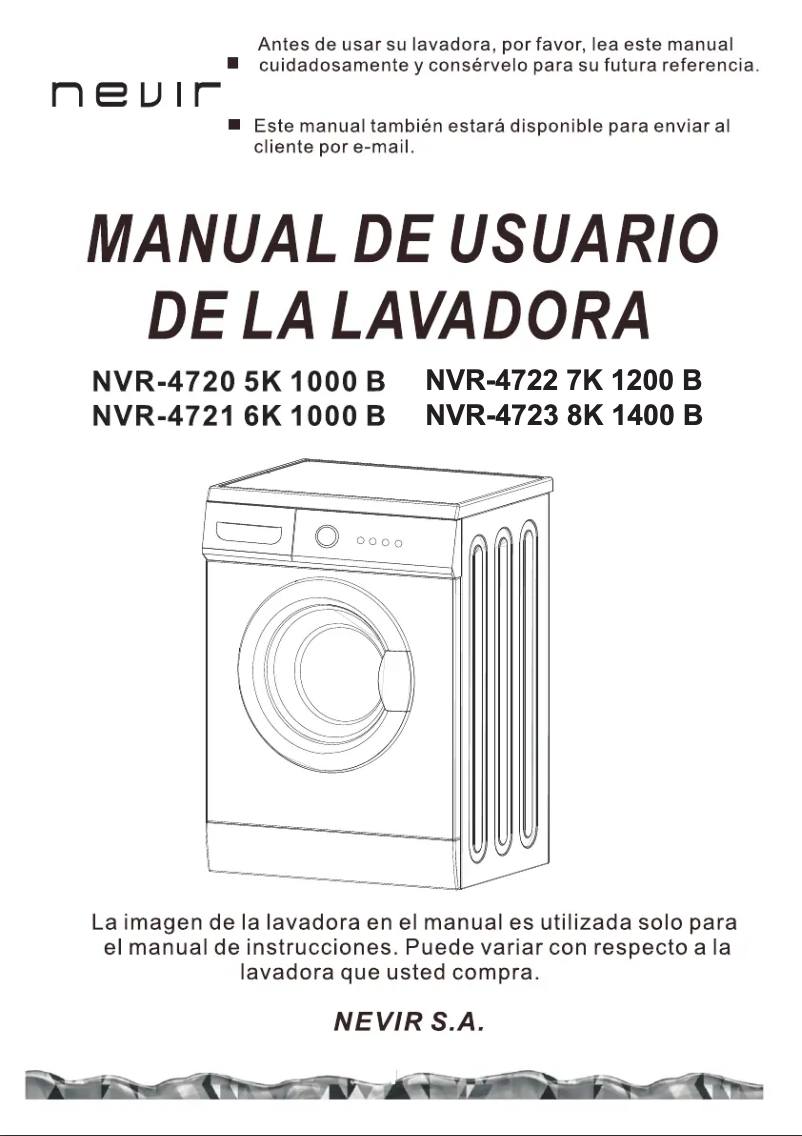 Image de la première page du manuel de l'appareil NVR-4722-7K 1200B