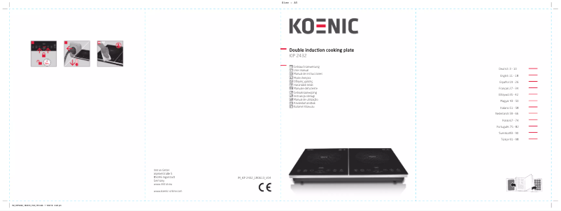 Page n°1 - Manuel utilisateur Koenic KIP 2432