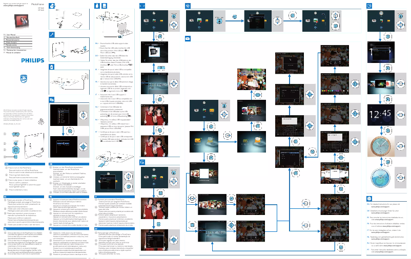Imagen de la primera página del manual del dispositivo SPF4628