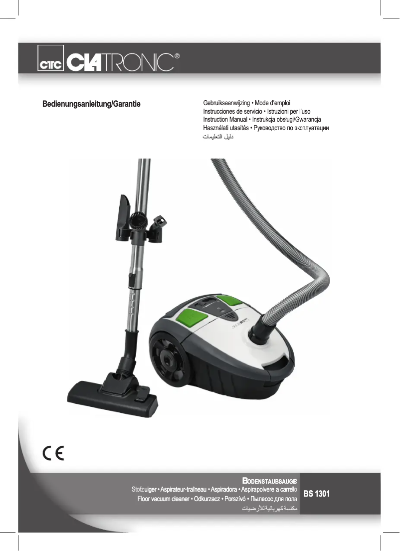 Page 1 de la notice Manuel utilisateur Clatronic BS 1301