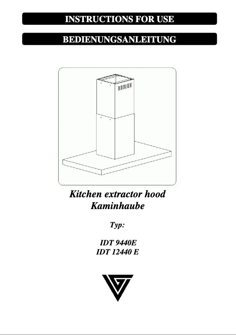 Image de la première page du manuel de l'appareil IDT12440E