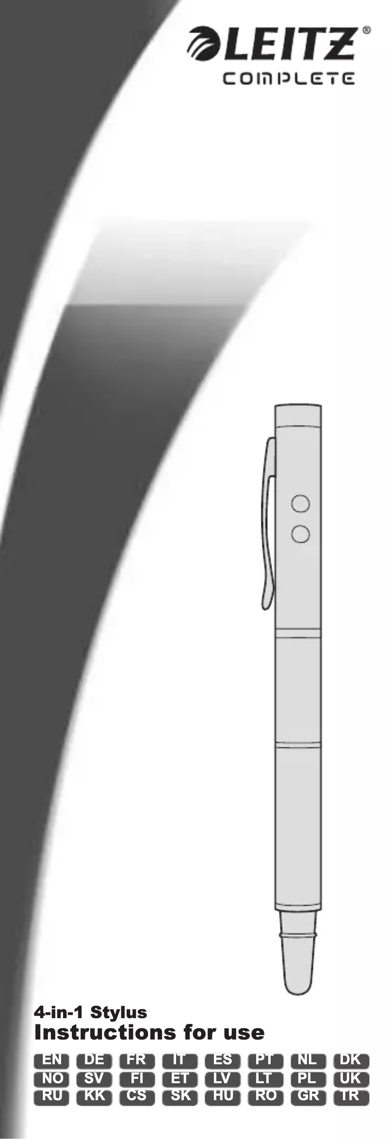 Image de la première page du manuel de l'appareil 4-in-1 Stylus
