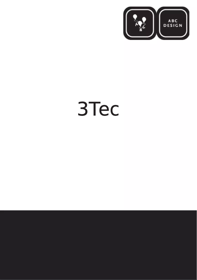 Image de la première page du manuel de l'appareil 3Tec Plus