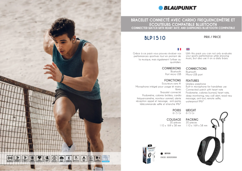 Page n°1 - Manuel utilisateur Blaupunkt BLP1510