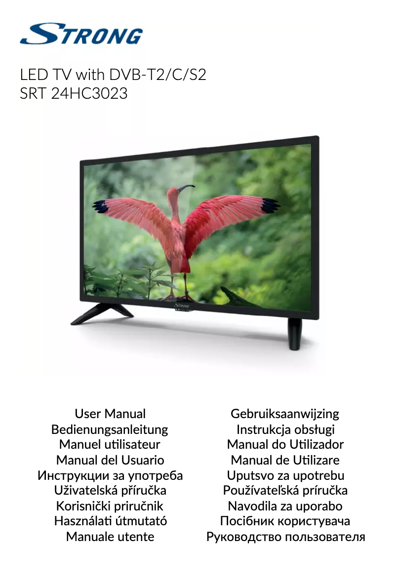 Page 1 de la notice Manuel utilisateur Strong 24HC3023