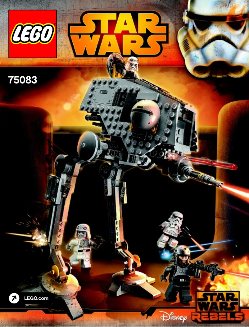 Page n°1 - Manuel utilisateur Lego Star Wars 75083