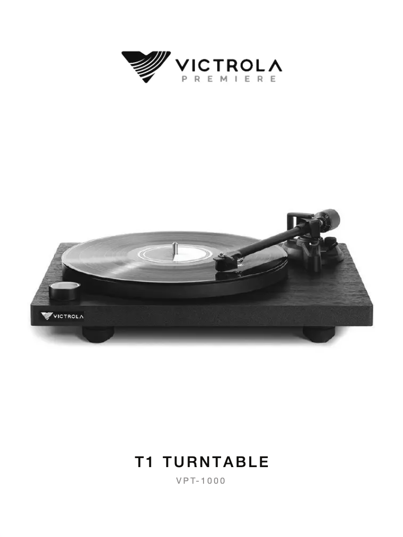 Page n°1 - Manuel utilisateur Victrola Premiere T1