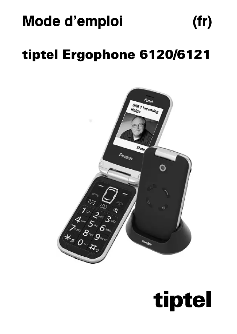 Image de la première page du manuel de l'appareil Ergophone 6121