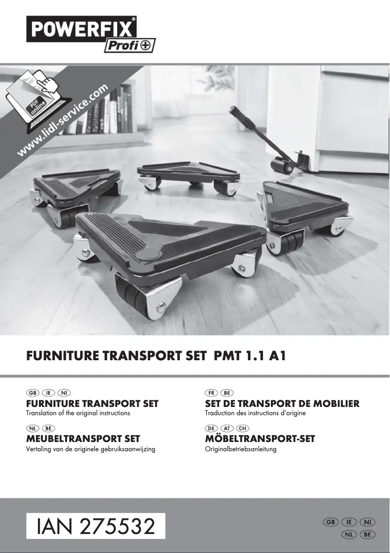 Página 1 del manual Manual de usuario Powerfix PMTR 4 A1