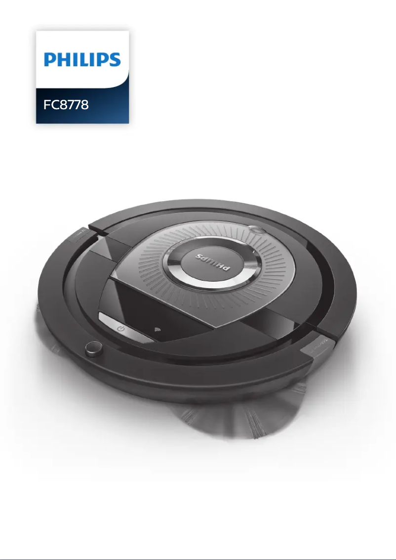 Image de la première page du manuel de l'appareil SmartPro Compact FC8778