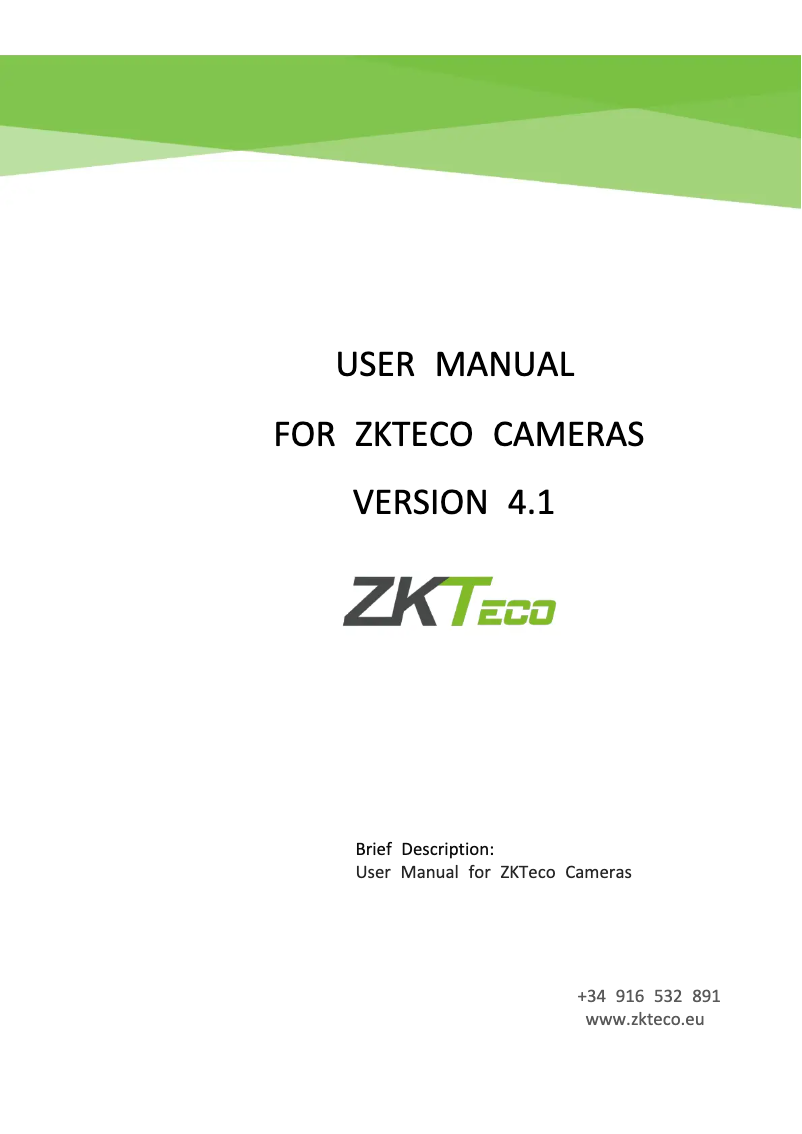 Page 1 de la notice Manuel utilisateur ZKTeco ZK-LPR Car ID
