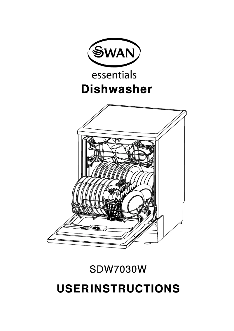 Page n°1 - Manuel utilisateur Swan SDW7030W