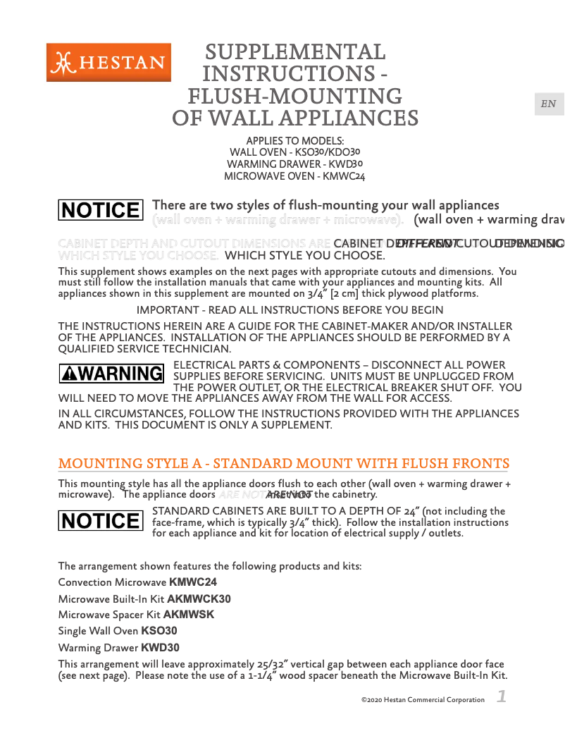 Image de la première page du manuel de l'appareil KSO30