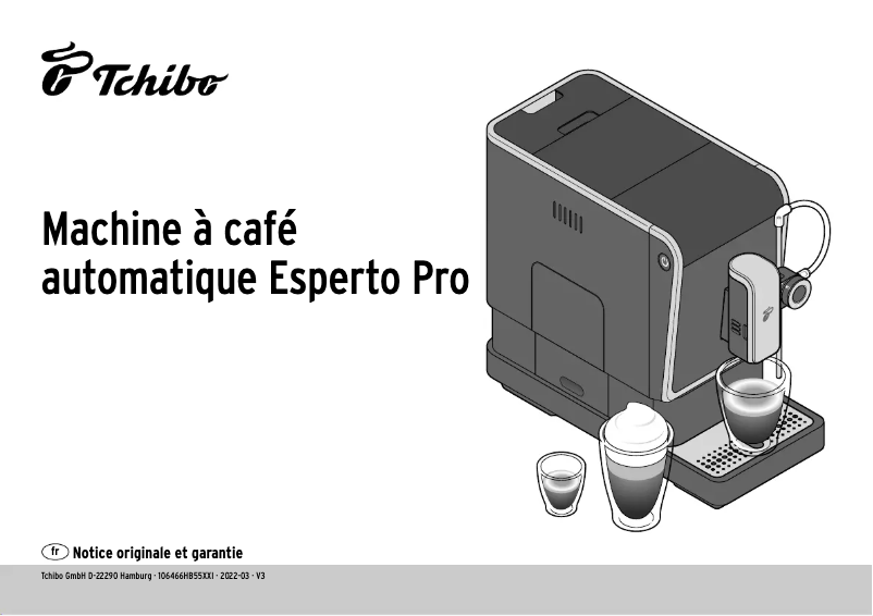 Image de la première page du manuel de l'appareil Esperto Pro