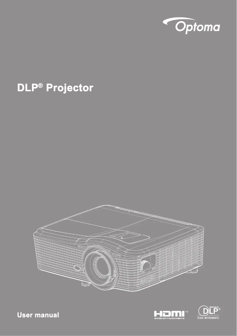 Page n°1 - Manuel utilisateur Optoma EH515