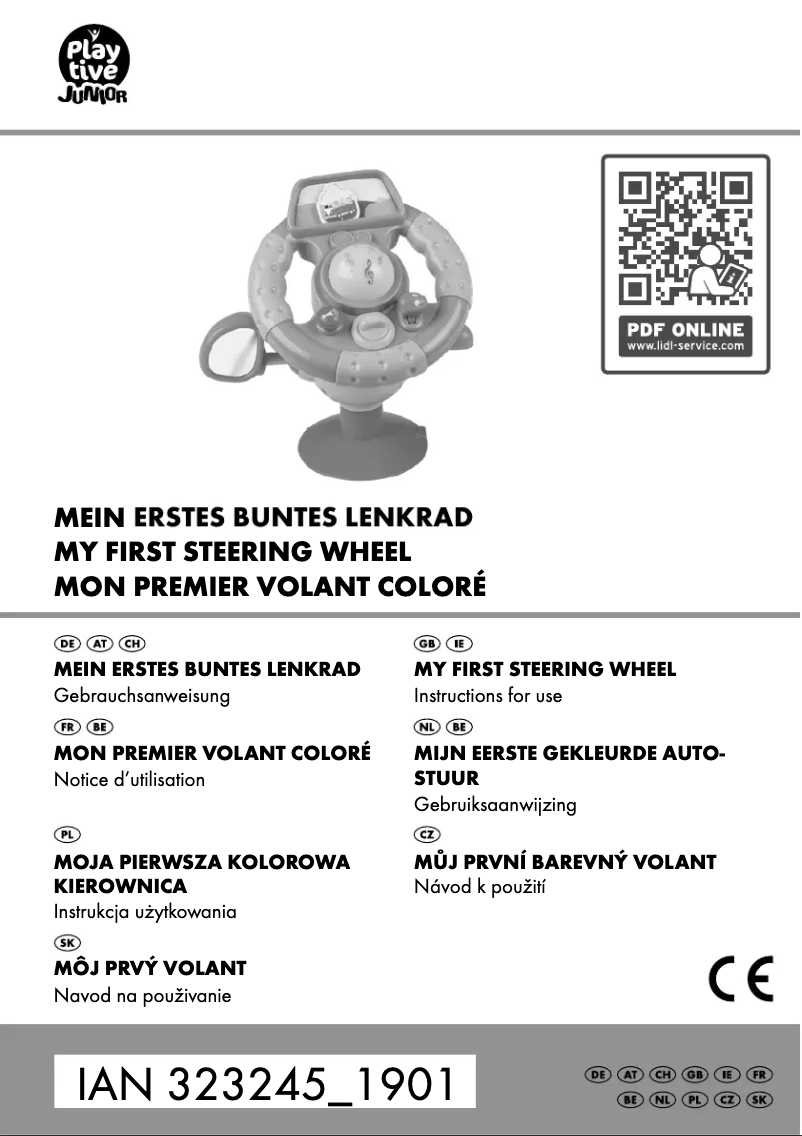Page 1 de la notice Manuel utilisateur Playtive IAN 323245