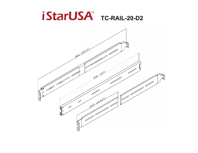 Image de la première page du manuel de l'appareil TC-RAIL-20-D2