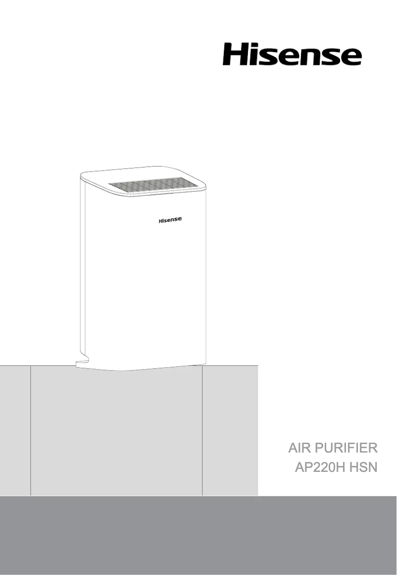 Image de la première page du manuel de l'appareil AP220H