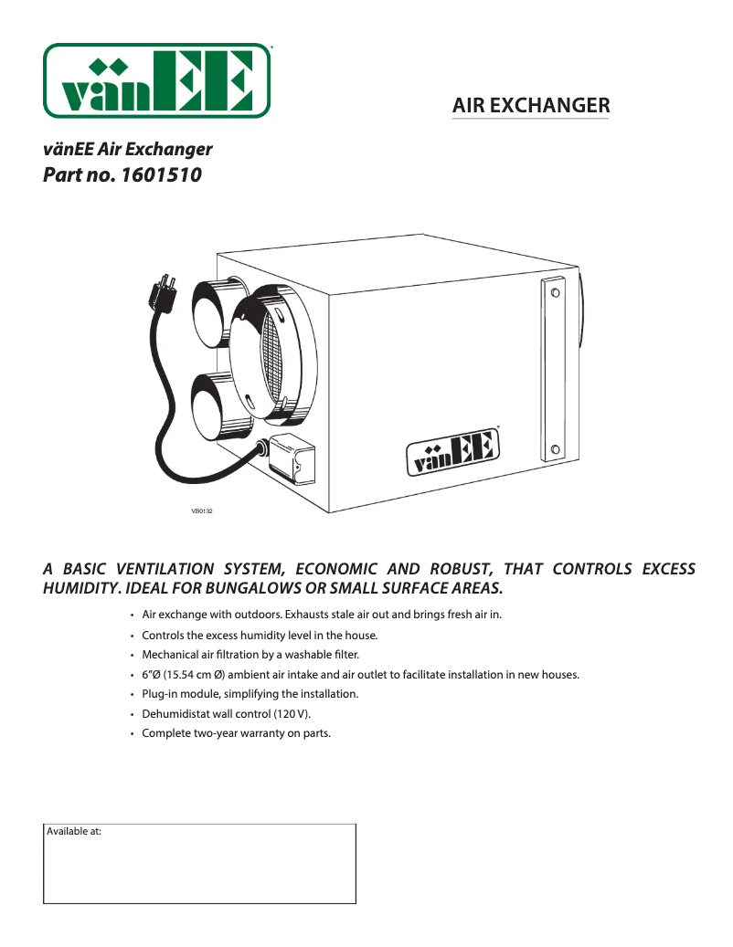 Image de la première page du manuel de l'appareil 1601510