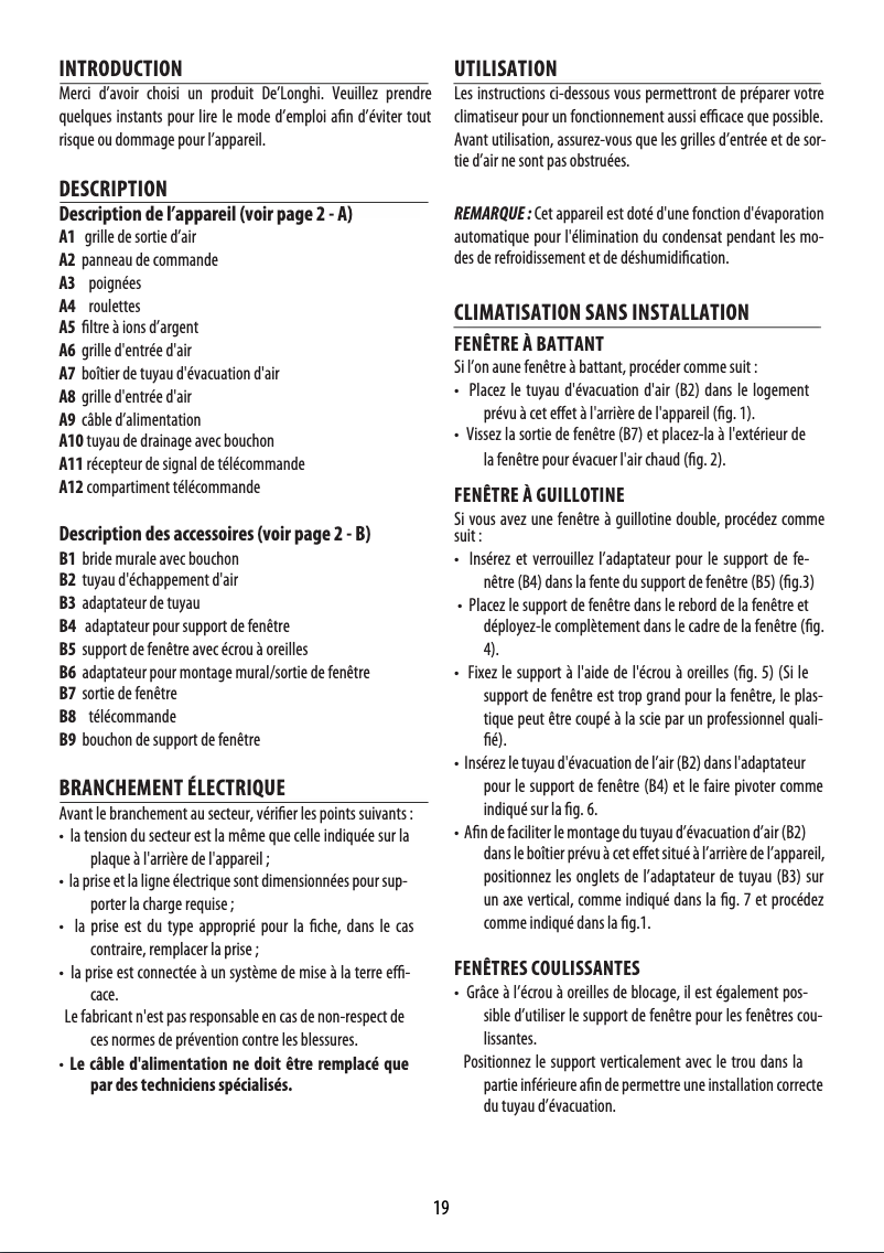 Image de la première page du manuel de l'appareil Pinguino PACEL92HP