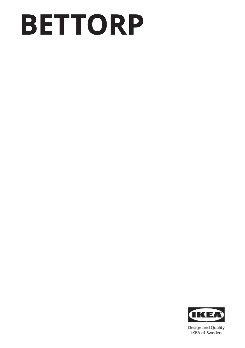 Image de la première page du manuel de l'appareil BETTORP 904.303.69