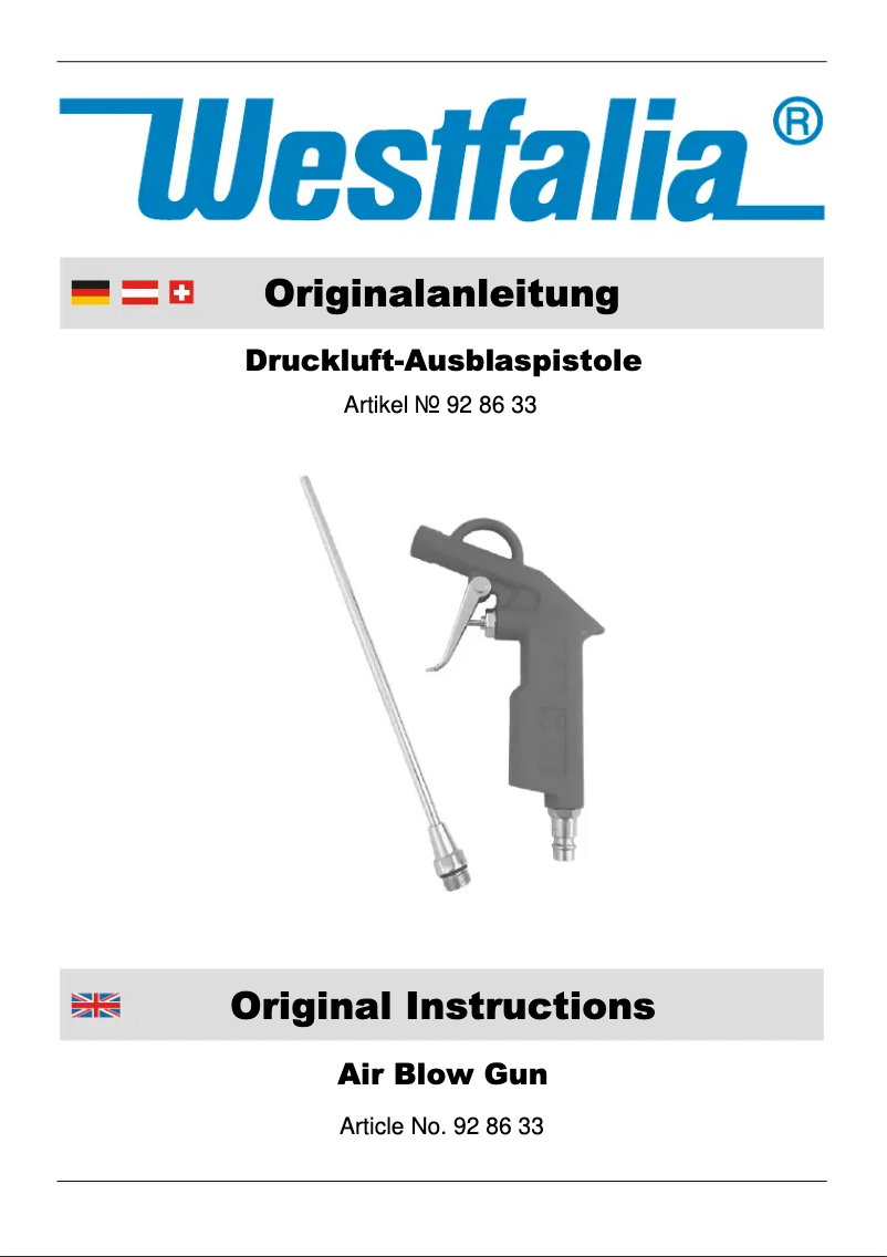 Image de la première page du manuel de l'appareil 928633