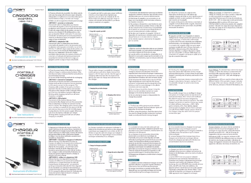 Page 1 de la notice Manuel utilisateur Imperii Electronics TE.04.0178.01