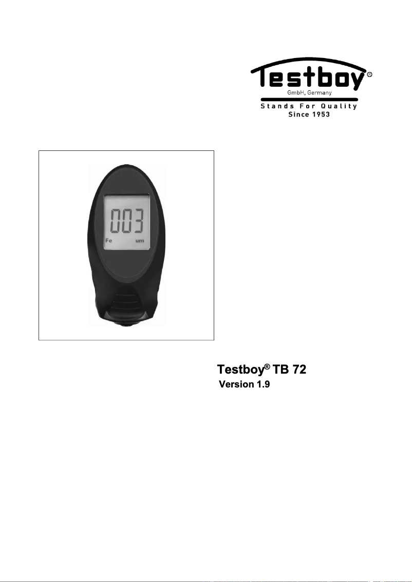 Image de la première page du manuel de l'appareil 72