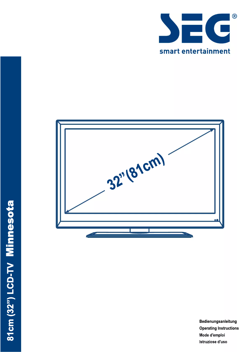 Page 1 de la notice Manuel utilisateur SEG Minnesota