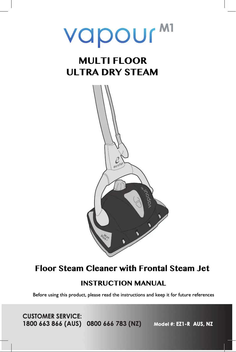 Image de la première page du manuel de l'appareil Monster EZ1